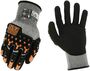 Mechanix Wear® Medium SpeedKnit™ M-Pact® S5CP08 HPPE And Tungsten Steel And TPR Cut Resistant Gloves Nitrile Coated Palm And Fingers