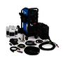 Miller® Dynasty® 300 TIG Welder With 208 - 600  Input Voltage, 300  Amp Max Output, Pro-Set™, Auto-Line™ Technology, Blue Lightning™, Cooler-On-Demand™, Fan-On-Demand™, Wireless Foot Control And Accessory Package