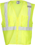 Kishigo Large Hi-Viz Yellow Polyester Vest