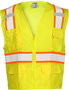 Kishigo Large Hi-Viz Yellow Polyester Vest