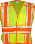 Kishigo 2X/4X Hi-Viz Yellow Polyester Vest