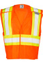 Kishigo 2X Hi-Viz Orange Polyester Vest