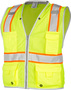 Kishigo Medium Hi - Viz Yellow Ultra-Cool™ Class 2 Polyester Premium Brilliant Series Heavy Duty Vest