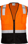 Kishigo 2X/3X Hi-Viz Orange Polyester Vest