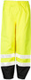 Kishigo Small - Medium Hi-Viz Yellow And Black Polyester Rain Pants