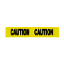 NMC™ 3" X 1000' Black/Yellow 3 mil Polyethylene Barricade Tape "CAUTION"