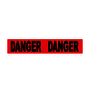 NMC™ 3" X 1000' Black/Red 3 mil Polyethylene Barricade Tape "DANGER DO NOT CROSS"