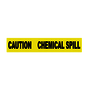 NMC™ 3" X 1000' Black/Yellow 3 mil Polyethylene Barricade Tape "CAUTION CHEMICAL SPILL"