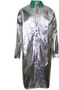 National Safety Apparel X-Large Silver Aluminized Basofil / Kevlar Heat Resistant Coat With Snap
