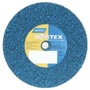 Norton® 3" X 1/4" X 1/4" 100 - 150 Grit Medium Grade Aluminum Oxide Bear-Tex® Vortex Rapid Blend Blue Unified Wheel
