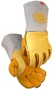 Protective Industrial Products Large 14" Gold Top Grain Elkskin Wool Lined MIG/Stick Welding Welders Gloves