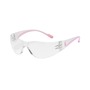 Protective Industrial Products Eva® Petite Pink Safety Glasses With Clear Anti-Scratch Lens