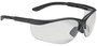 Protective Industrial Products Hi-Voltage AC™ Black Safety Glasses With Clear Anti-Fog/Anti-Scratch Lens