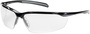 Protective Industrial Products Commander™ Black Safety Glasses With Clear Anti-Scratch/Anti-Fog Lens