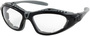 Protective Industrial Products Fuselage™ Reader 1.5 Diopter Black Safety Glasses With Clear Anti-Scratch/Anti-Fog Lens