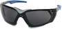 Protective Industrial Products Fortify™ Gray Safety Glasses With Gray Anti-Scratch/Anti-Fog Lens