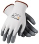 Protective Industrial Products Medium MaxiFoam® Premium 15 Gauge Nitrile Palm And Fingers Coated Work Gloves With Nylon Liner And Knit Wrist Cuff