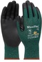 Protective Industrial Products Large MaxiFlex® Cut™ 15 Gauge Engineered Yarn Cut Resistant Gloves With Premium Nitrile Coated Palm And Fingers And MicroFoam Grip