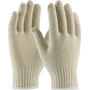 Protective Industrial Products Natural Small Light Weight Cotton/Polyester General Purpose Gloves Knit Wrist