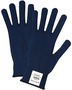 Protective Industrial Products Large Blue PIP® Light Weight Thermal Yarn Inspection Gloves With Knit Wrist Cuff