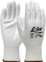 Protective Industrial Products Large G-Tek® PosiGrip® 13 Gauge White Polyurethane Palm And Fingers Coated Work Gloves With White Nylon Liner And Knit Wrist Cuff