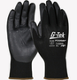 Protective Industrial Products 2X G-Tek® PosiGrip® 15 Gauge Black Nitrile Palm And Finger Coated Work Gloves With Black Nylon Liner And Knit Wrist
