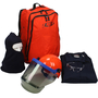 Protective Industrial Products Large Navy Hybrid Fabric Flame Resistant Arc Protection Kit