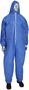 Protective Industrial Products Large Blue PIP® SMS Disposable Coveralls