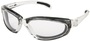 MCR Safety PN1 Clear Safety Glasses With Clear Duramass Anti-Fog Lens