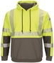 Workwear Outfitters™ 2X Yellow/Green Bulwark® Modacrylic, Lyocell, Para-aramid, And Spandex Elastane Hooded Sweatshirt
