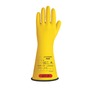 Ansell Size 8 Yellow And Black ActivArmr® Natural Latex Rubber Class 0 Electrical Insulating Linesmens Gloves