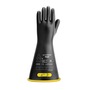 Ansell Size 8 Black And Yellow ActivArmr® Natural Latex Rubber Class 2 Electrical Insulating Linesmens Gloves