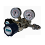 Airgas® Model 311 Brass-Plated Bar Stock Noncorrosive Gas Two Stage Regulator With CGA-590 Connection