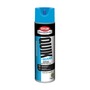 Krylon® 17 Ounce Aerosol Can Flat Fluorescent Caution Blue Industrial Quik-Mark™ Water-Based Inverted Marking Paint
