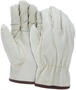 Memphis Glove Large Tan Grain Pigskin Fleece Lined Cold Weather Gloves