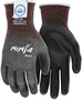 MCR Safety Small Ninja® Max 10 Gauge Dyneema® Cut Resistant Gloves With Nitrile Coated Palm