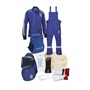 National Safety Apparel Medium Navy Gore Pyrad Flame Resistant Arc Flash Kit With Zipper Front Closure And Lift Front Hood