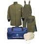 National Safety Apparel 2X Olive Green RevoLite™ Flame Resistant Arc Flash Personal Protective Equipment Kit