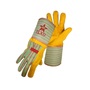 Protective Industrial Products Gold Large Premium Cotton General Purpose Gloves With Gauntlet Cuff