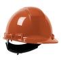 Protective Industrial Products Brown Dynamic® Whistler™ HDPE Cap Style Hard Hat With Wheel/4-Point Ratchet Suspension