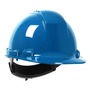 Protective Industrial Products Sky Blue Dynamic® Whistler™ HDPE Cap Style Hard Hat With Wheel/4-Point Ratchet Suspension