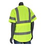 Protective Industrial Products Women's X-Large Hi-Viz Yellow PIP® Mesh/Solid Vest