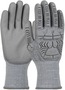 Protective Industrial Products Large G-Tek® 10 Gauge PolyKor® Cut Resistant Gloves With Polyurethane Coated Palm And Fingers