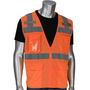 RADNOR™ Medium Hi-Viz Orange Polyester Mesh Vest