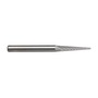RADNOR™ SM-43SC 1/8" X 5/8" Pointed Cone Shape Single Cut Carbide Burr