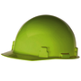 RADNOR™ Hi-Viz Yellow SmoothDome™ Polyethylene Cap Style Hard Hat With Ratchet Suspension