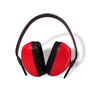 RADNOR™ Red And Black Over-The-Head Earmuffs