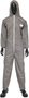 RADNOR™ Large Gray Posi-Wear® M3™  Disposable Coveralls