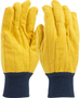 RADNOR™ Yellow Large Cotton/Nap-Out/Polyester General Purpose Gloves Knit Wrist