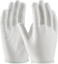 RADNOR™ X-Large White CleanTeam® Light Weight Nylon Inspection Gloves With Rolled Hem Cuff
